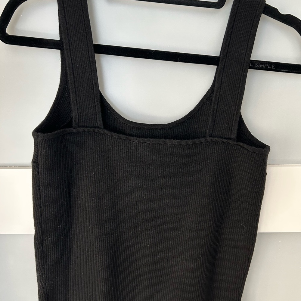 AYR Navy Ribbed Tank Top - Picture 3 of 8